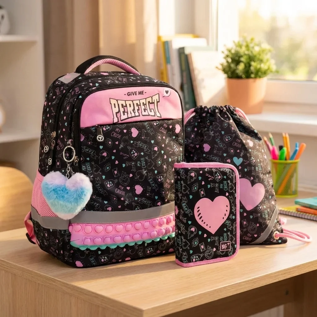 Набір колекційний YES S-52_Collection Perfect — Шкільні рюкзаки
