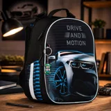 Ранець SchoolCase Mini 2 відділення 35х27х16см поліестер Drive 2409C — фото 1