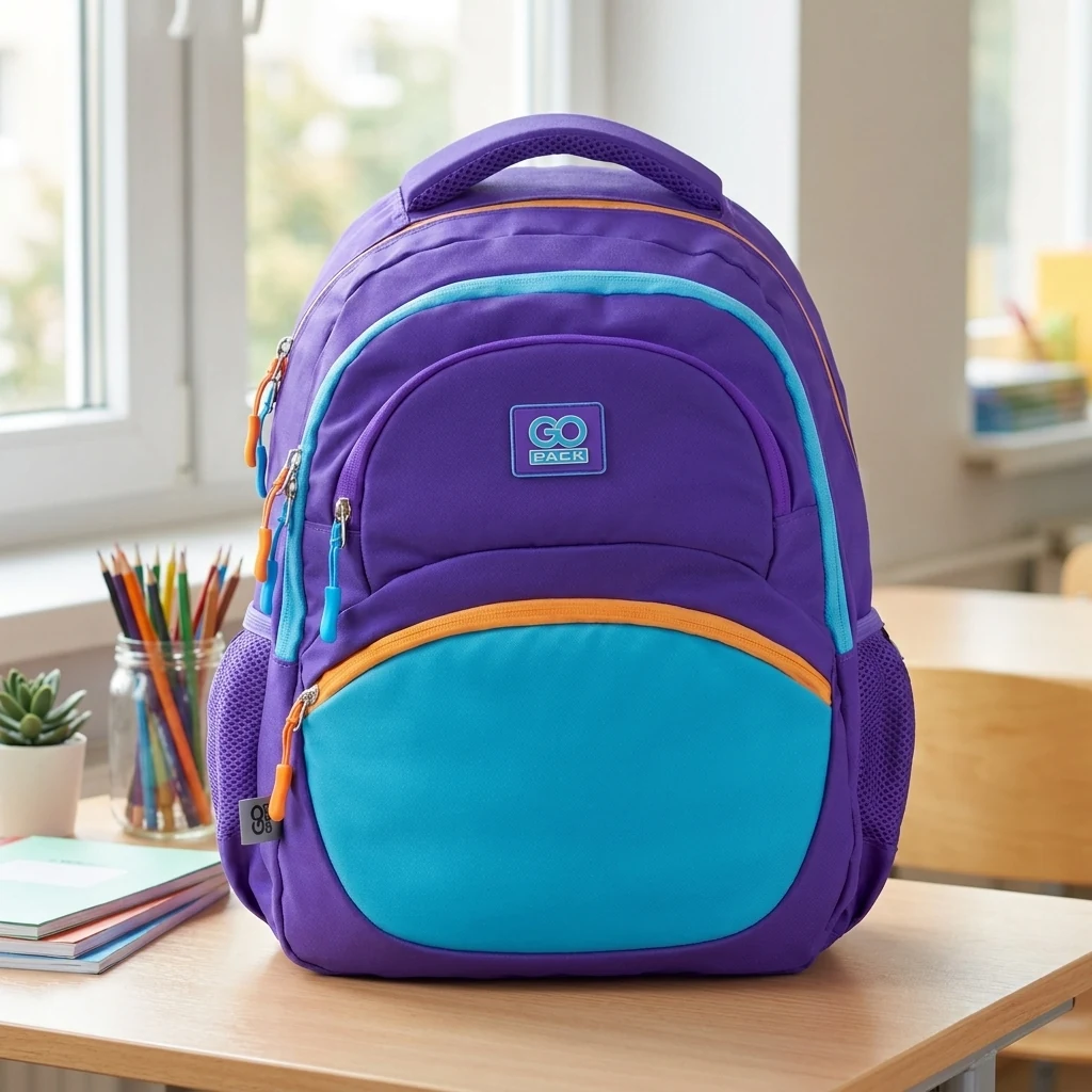 Рюкзак GoPack Education 175M-1 Color block GO22-175M-1