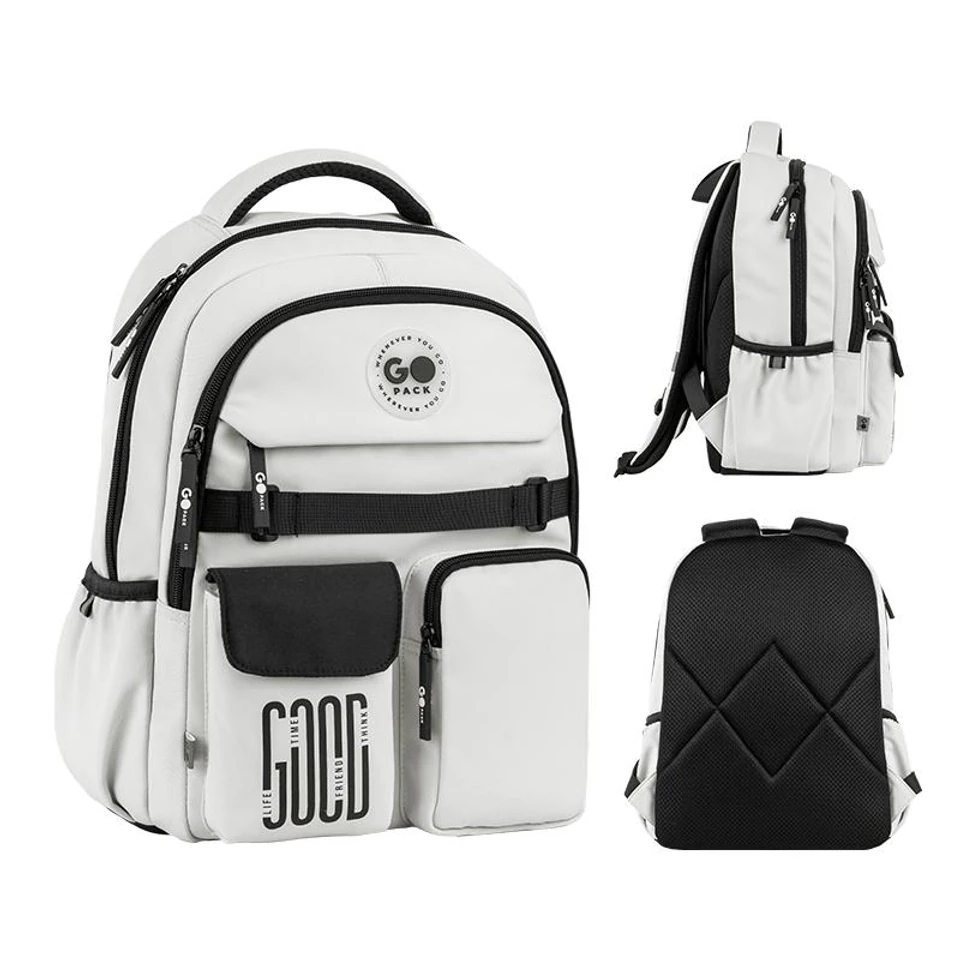 Рюкзак GoPack Education 183 світло-сірий GO26-183M-2 GO26-183M-2 — фото 2