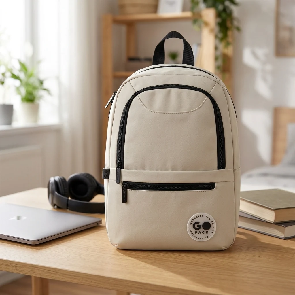 Рюкзак GoPack Education Teens 119S бежевий GO26-119S-3