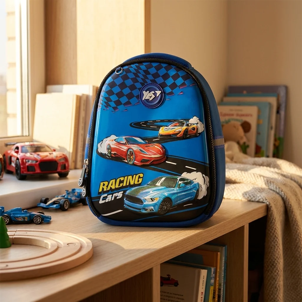 Рюкзак дитячий YES Racing Cars K-33 — Дошкільні