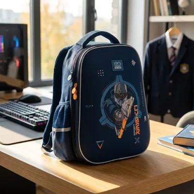Рюкзак GoPack Education напівкаркасний GO24-165M-8 Cyber Game