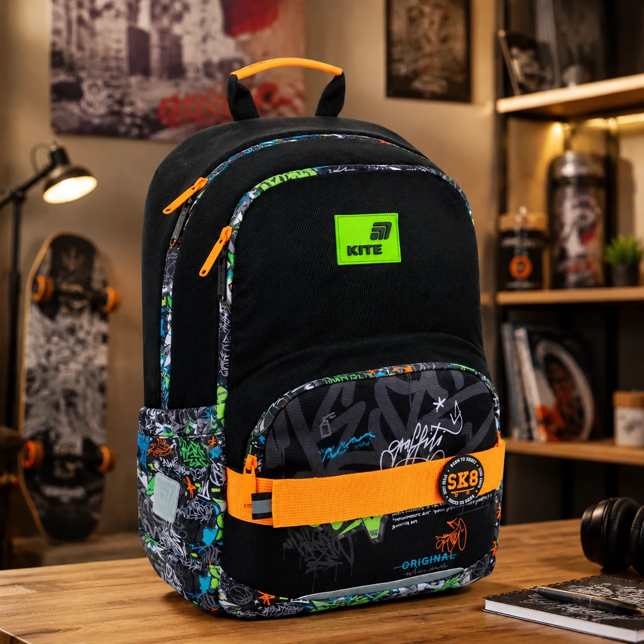 Рюкзак Kite Education 585 Street Style K26-585M-4 — Шкільні рюкзаки