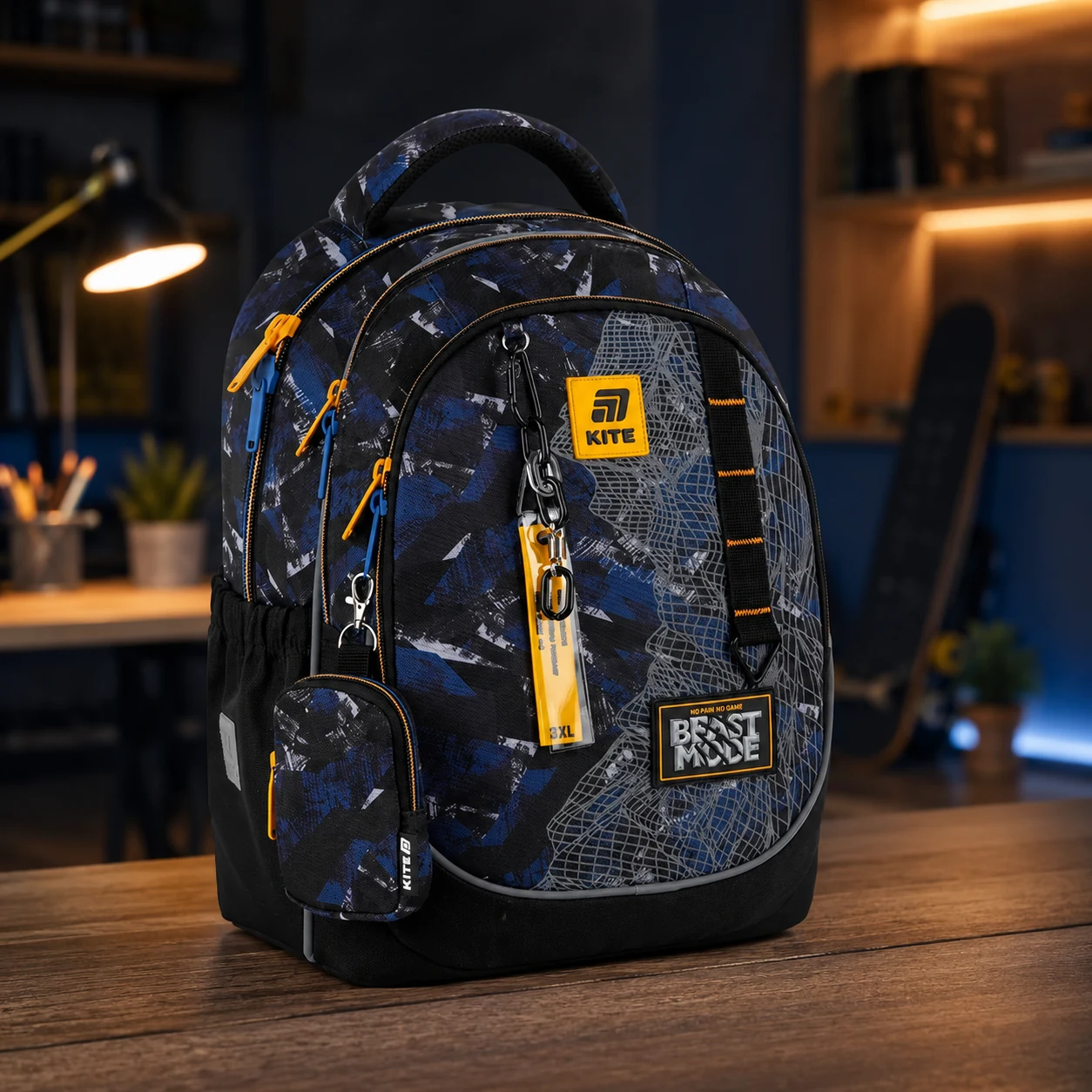 Рюкзак Kite Education 700 Beast Mode — Шкільні рюкзаки
