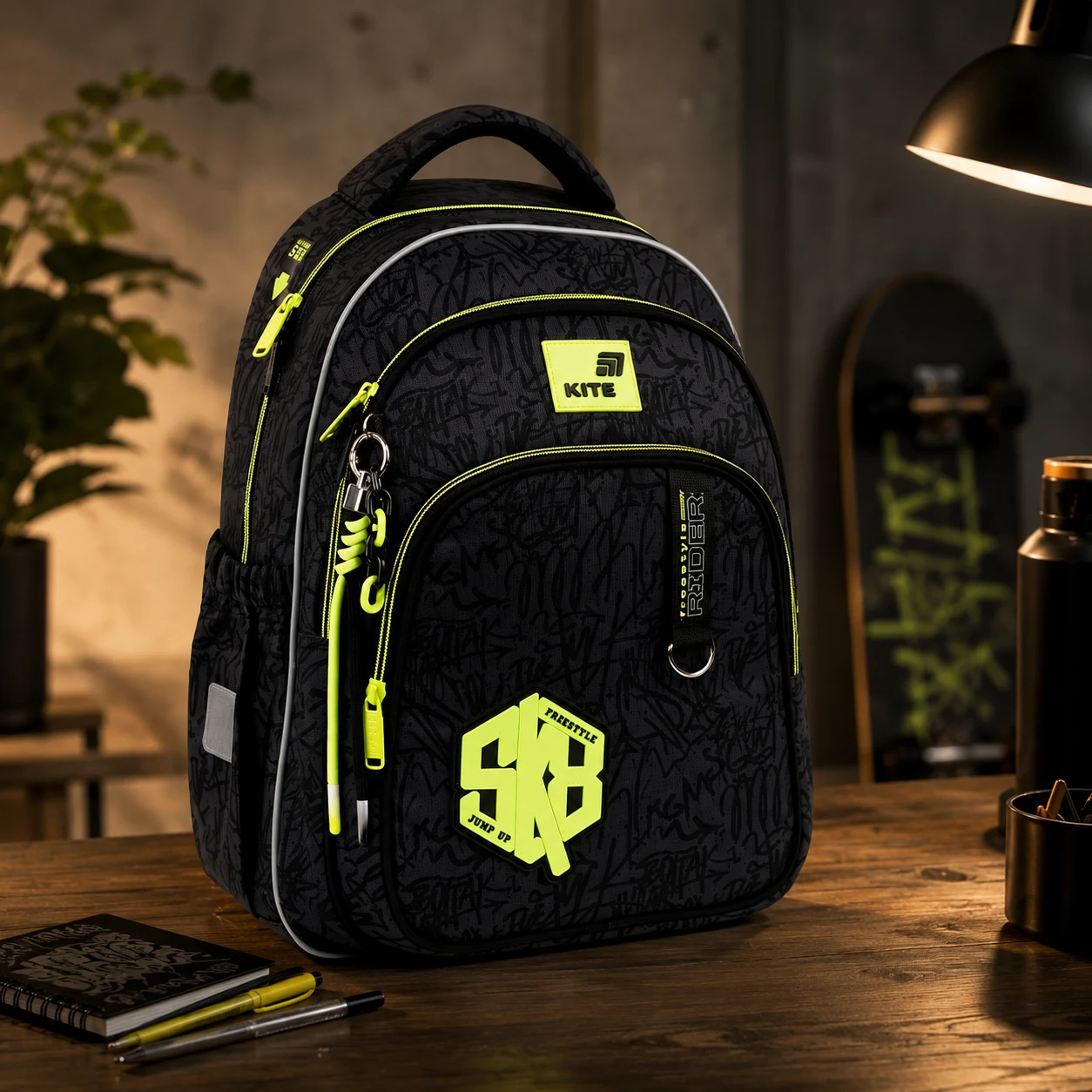 Рюкзак Kite Education 763M SK8 K26-763M-3 — Шкільні рюкзаки