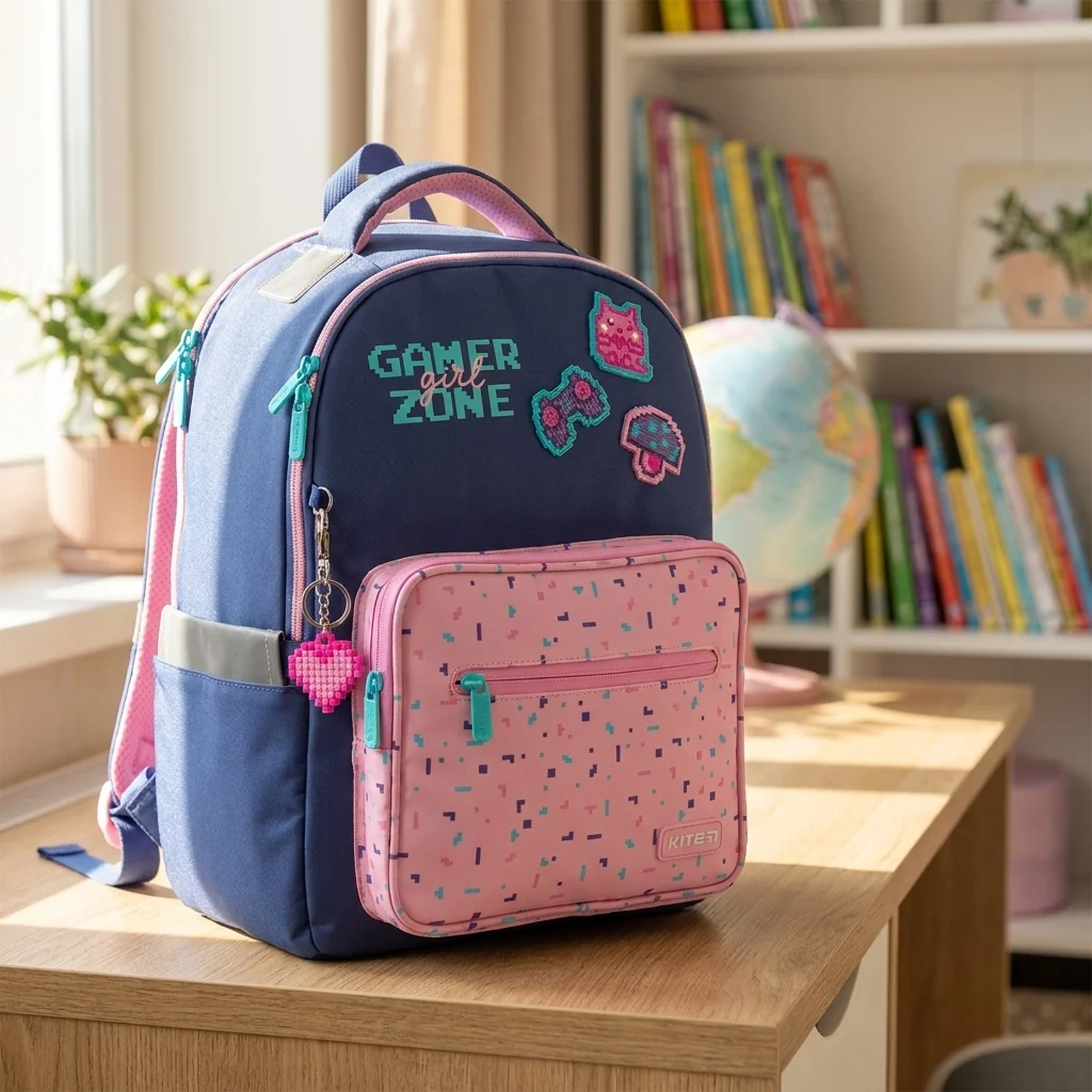 Рюкзак Kite Education 770 Pixel Love — Шкільні рюкзаки