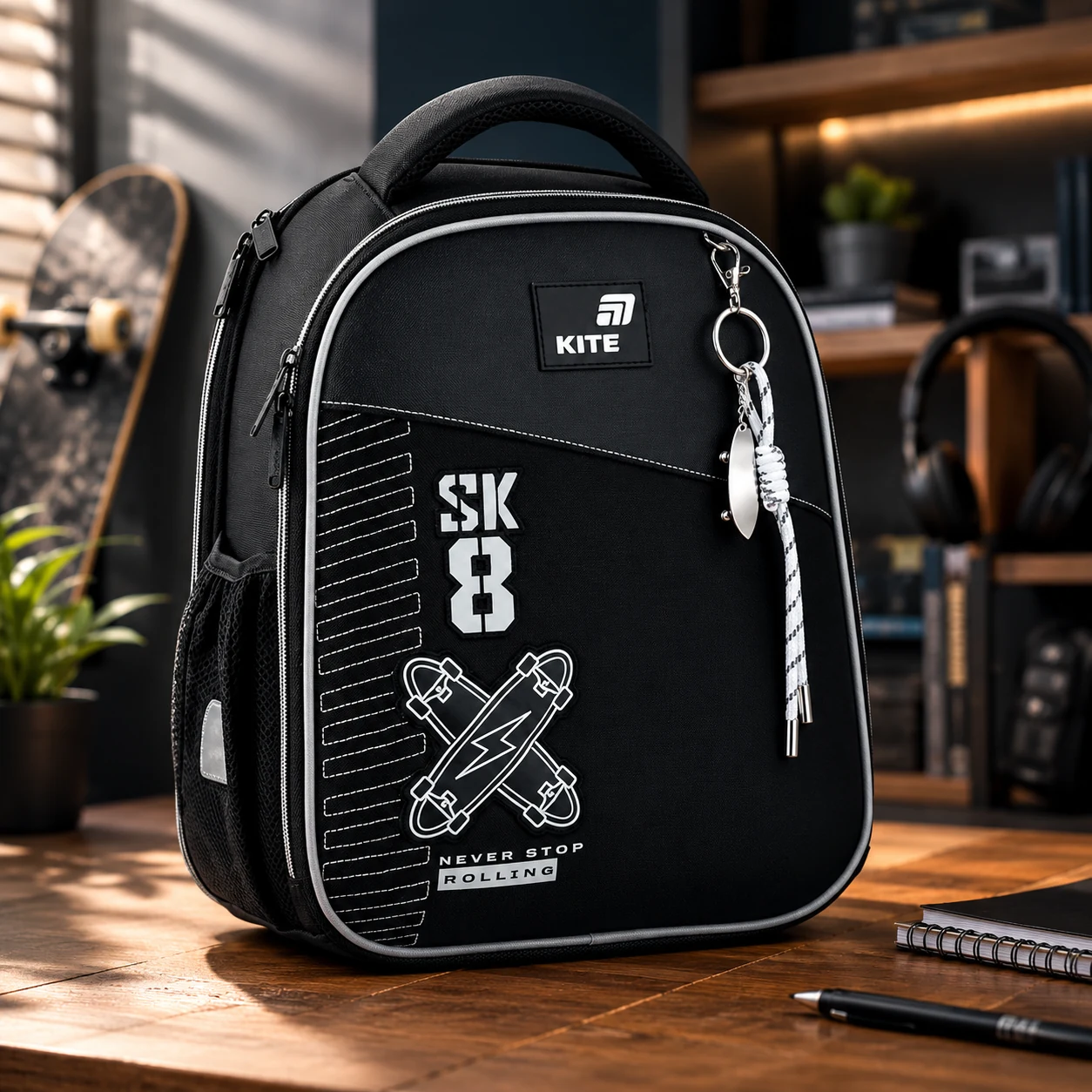 Рюкзак Kite Education каркасний 555 Skate K26-555S-7 K26-555S-7 — Каркасні ортопедичні