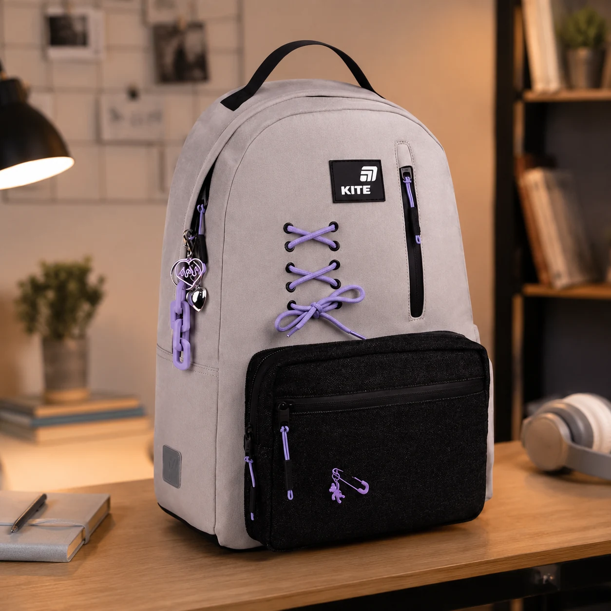 Рюкзак Kite Education teens 949L Romantic Minimalism K26-949L-1 — Підліткові та молодіжні