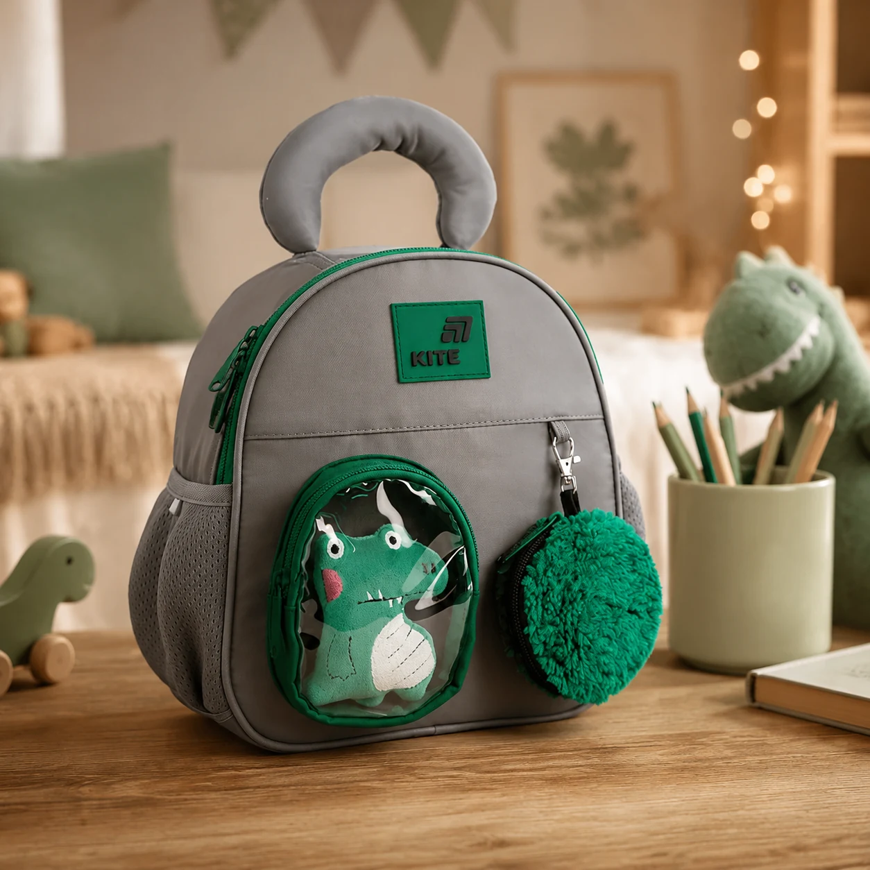 Рюкзак Kite Kids 2737 Croco Boo K26-2737XXS-2 K26-2737XXS-2 — Шкільні рюкзаки