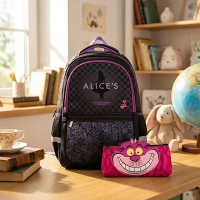 Шкільний набір Yes  S-53_Collection "Alice in Wonderland" 2 предм.