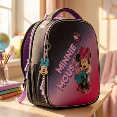 Рюкзак шкільний каркасний YES H-100 Minnie Mouse