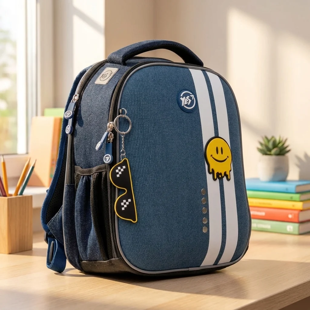 Рюкзак шкільний каркасний YES H-100 Smiley World — Каркасні ортопедичні