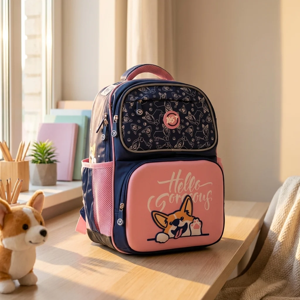 Рюкзак шкільний напівкаркасний YES S-105 Corgi — Каркасні ортопедичні