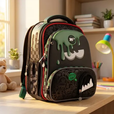 Рюкзак шкільний каркасний YES S-30 JUNO ULTRA Premium Monsters