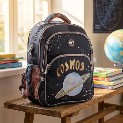 Рюкзак шкільний напівкаркасний YES S-40 Cosmos