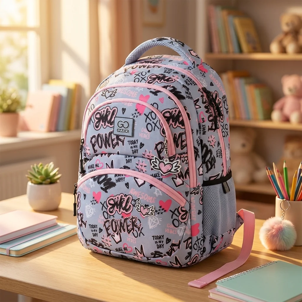 Рюкзак шкільний GoPack Education Awesome GO25-175M-3 — Міські та для подорожей
