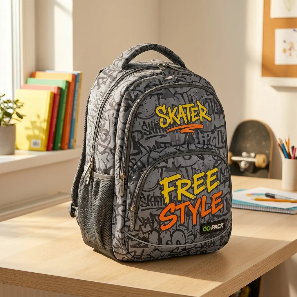 Рюкзак шкільний GoPack Education Free Style GO26-175M-5 — Шкільні рюкзаки