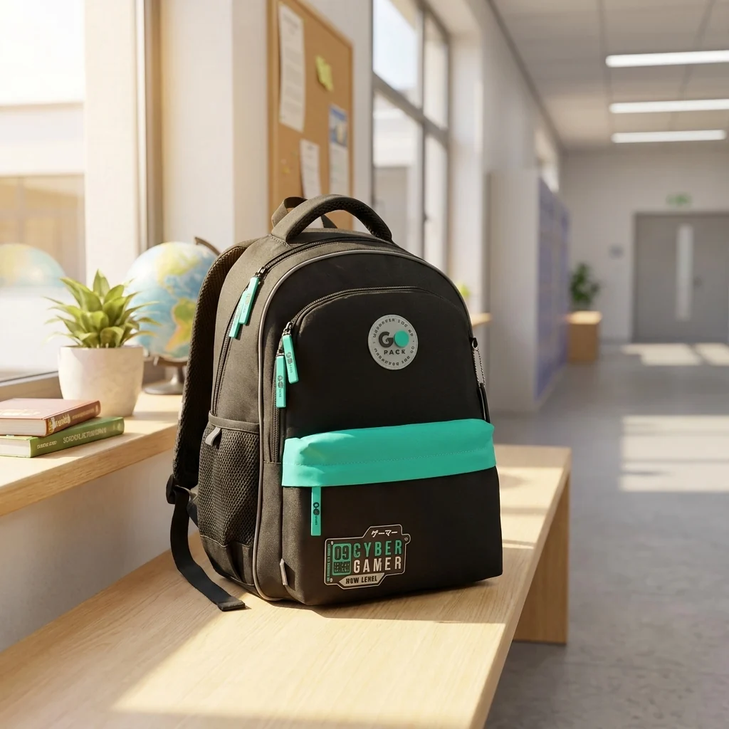 Рюкзак шкільний GoPack Education New Level GO26-182M-8 — Шкільні рюкзаки
