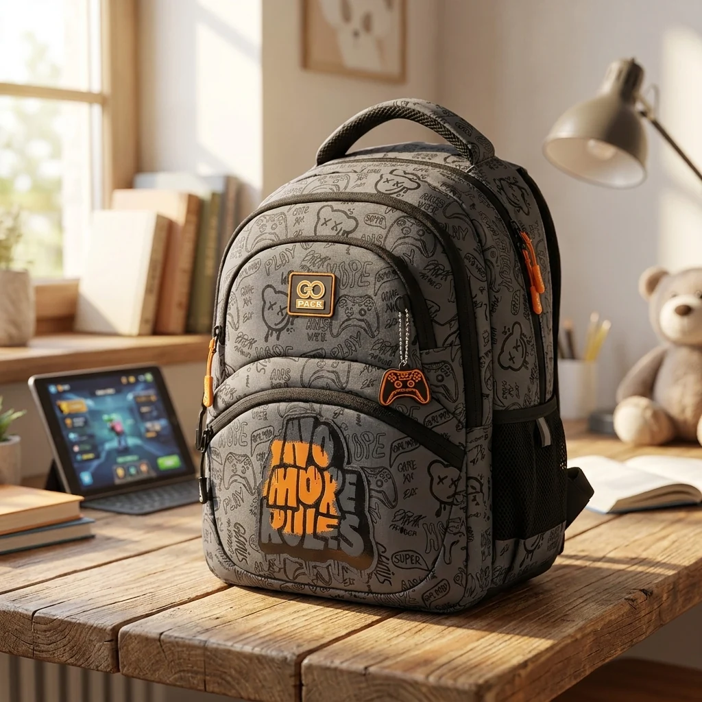Рюкзак шкільний GoPack Education No More Rules GO25-175M-5 — Міські та для подорожей