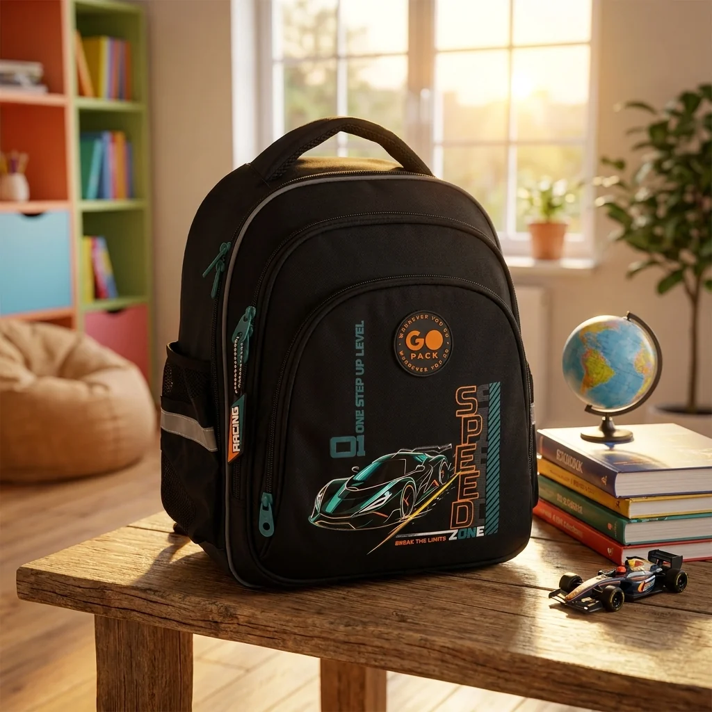 Рюкзак шкільний GoPack Education Speed Zone GO26-2606S-6 — Шкільні рюкзаки