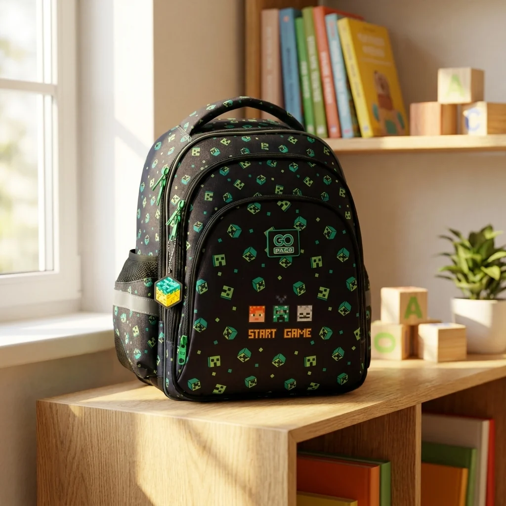 Рюкзак шкільний GoPack Education Start The Game GO25-2606S-4 — Шкільні рюкзаки