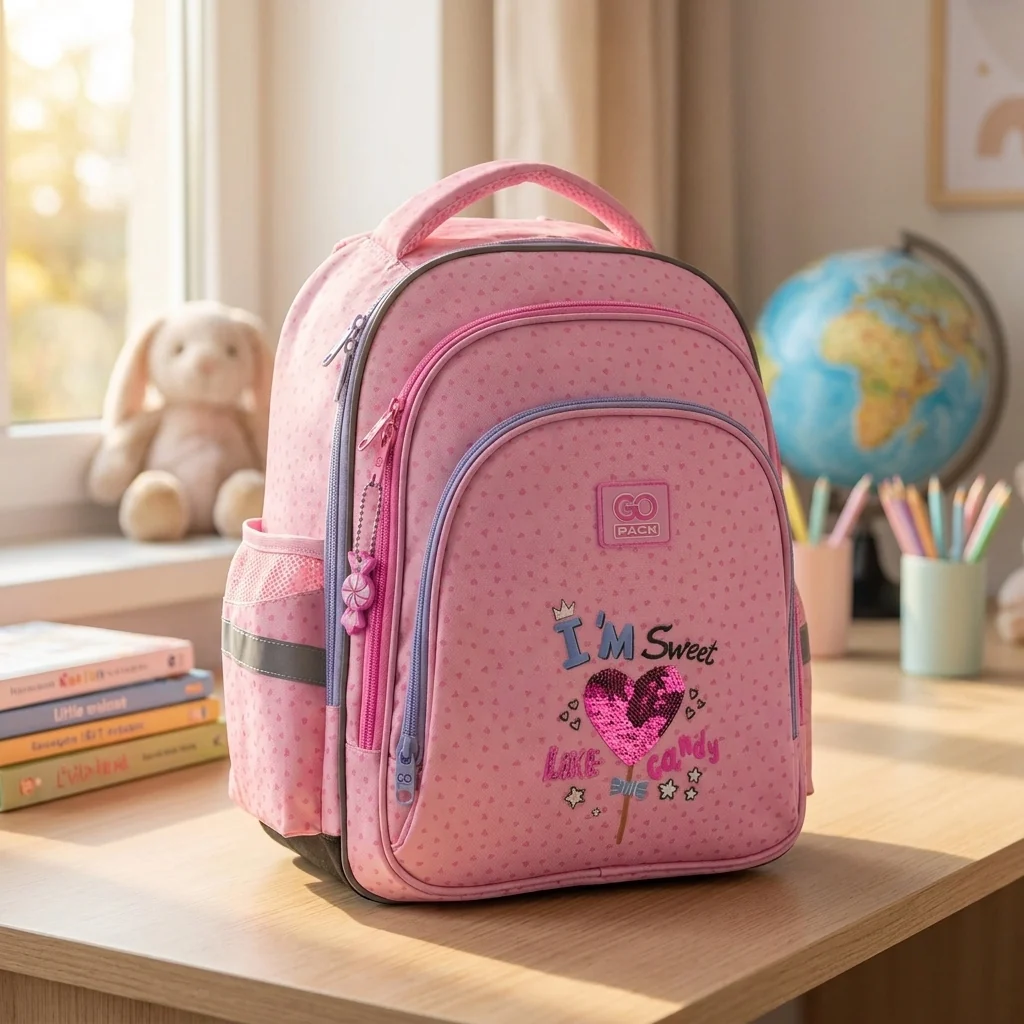 Рюкзак шкільний GoPack Education Sweet Like Candy GO25-2606S-3 — Шкільні рюкзаки