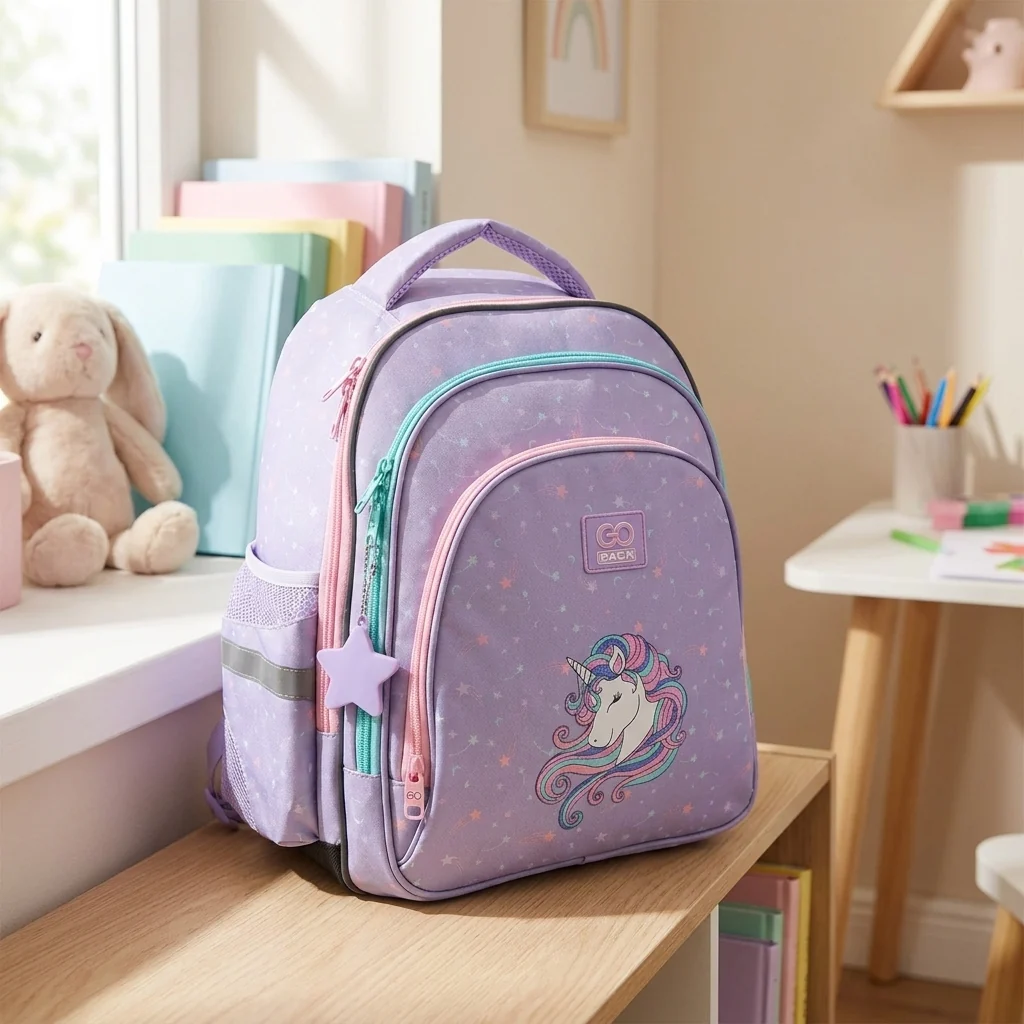 Рюкзак шкільний GoPack Education Unicorn Dreams GO25-2606S-2 — Шкільні рюкзаки