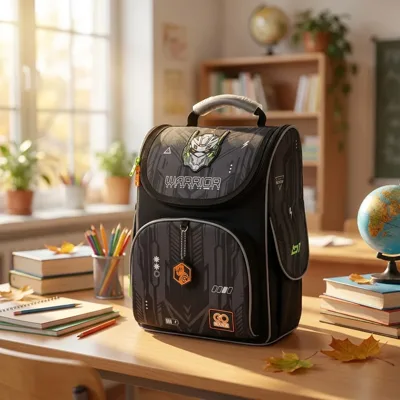 Рюкзак шкільний каркасний GoPack Education Warrior GO25-5001S-8