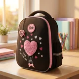 Рюкзак шкільний напівкаркасний GoPack Education Heart GO26-165S-2 — фото 1