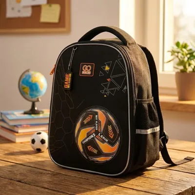 Рюкзак шкільний напівкаркасний GoPack Education It's a Goal Time GO25-165S-3