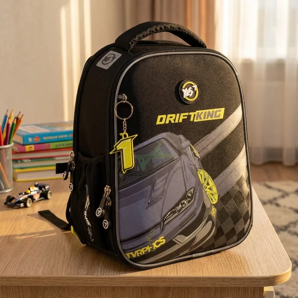 Рюкзак шкільний каркасний Yes Drift King H-100 — Каркасні ортопедичні