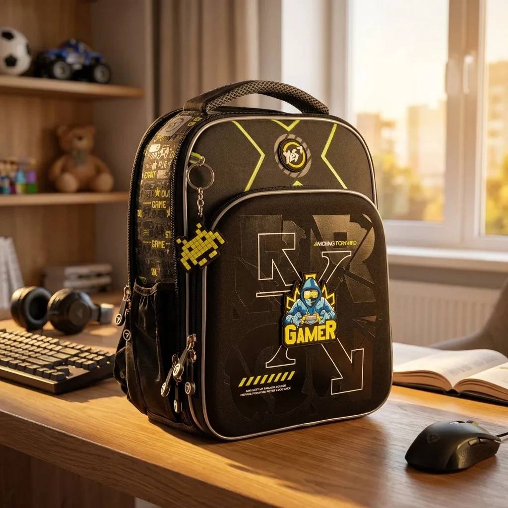 Рюкзак шкільний каркасний Yes Gamer S-78 — Каркасні ортопедичні