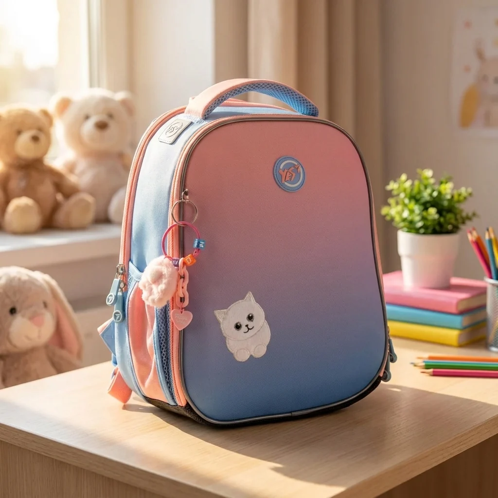 Рюкзак шкільний каркасний Yes Kitten H-100 — Каркасні ортопедичні