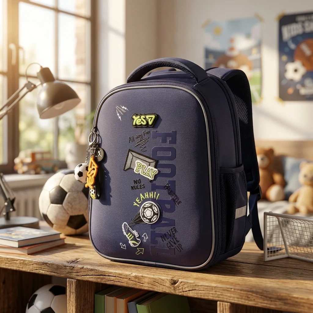 Рюкзак шкільний каркасний Yes Play Football H-100S — Каркасні ортопедичні