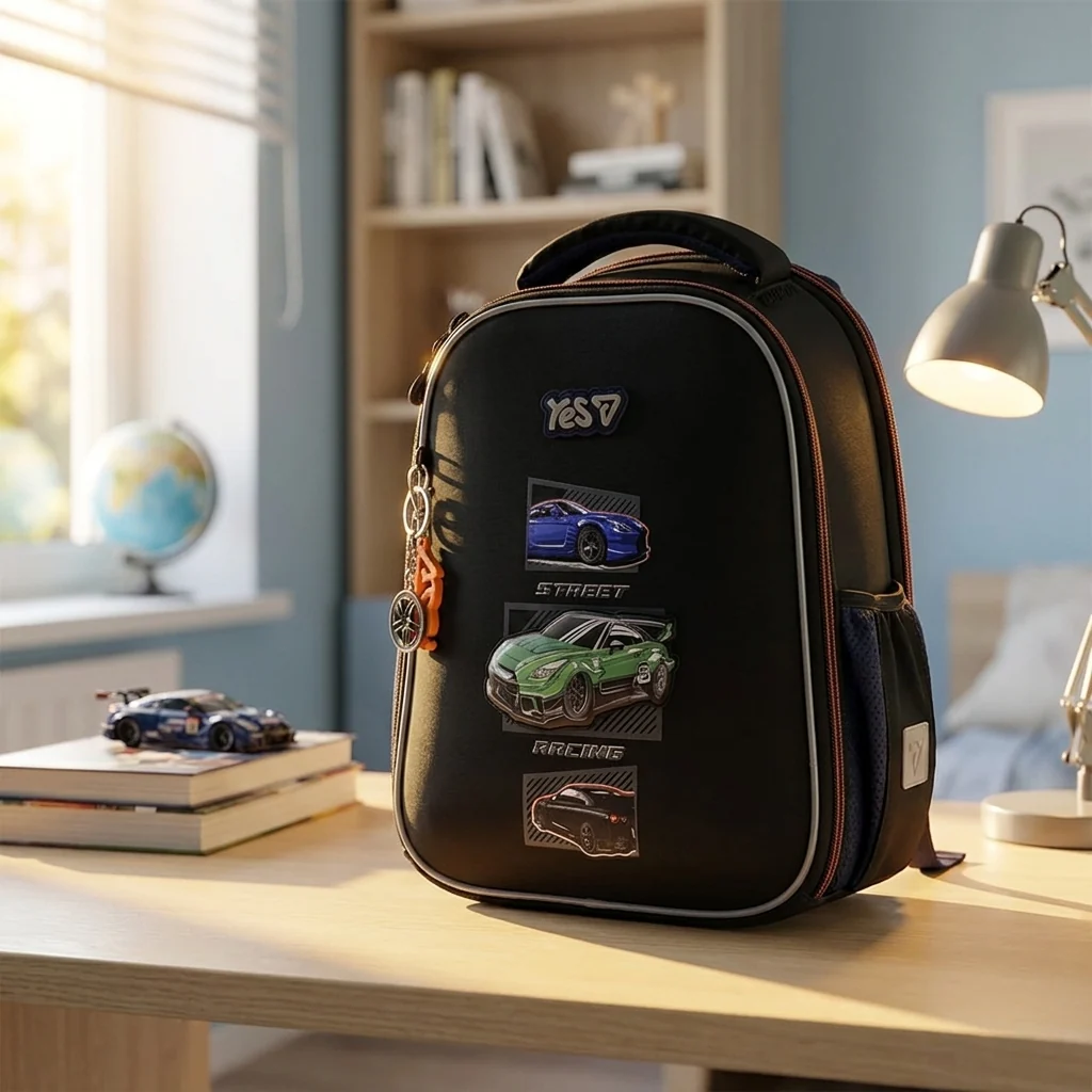 Рюкзак шкільний каркасний Yes Racing Life H-100S — Каркасні ортопедичні