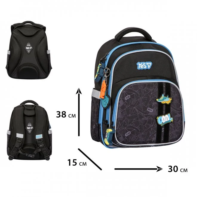 Рюкзак шкільний напівкаркасний Yes Cool S-91M — фото 4