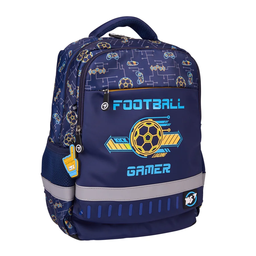 Рюкзак шкільний YES Football Gamer S-52 Ergo — фото 2