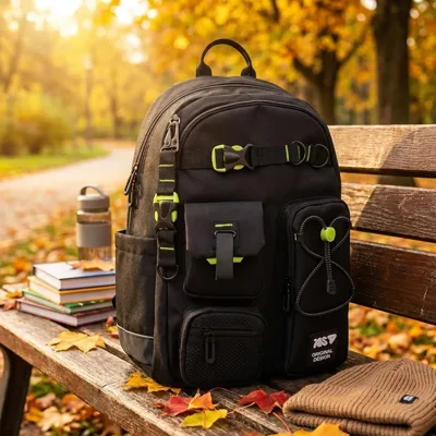 Рюкзак шкільний  Yes Just Black TS-43L