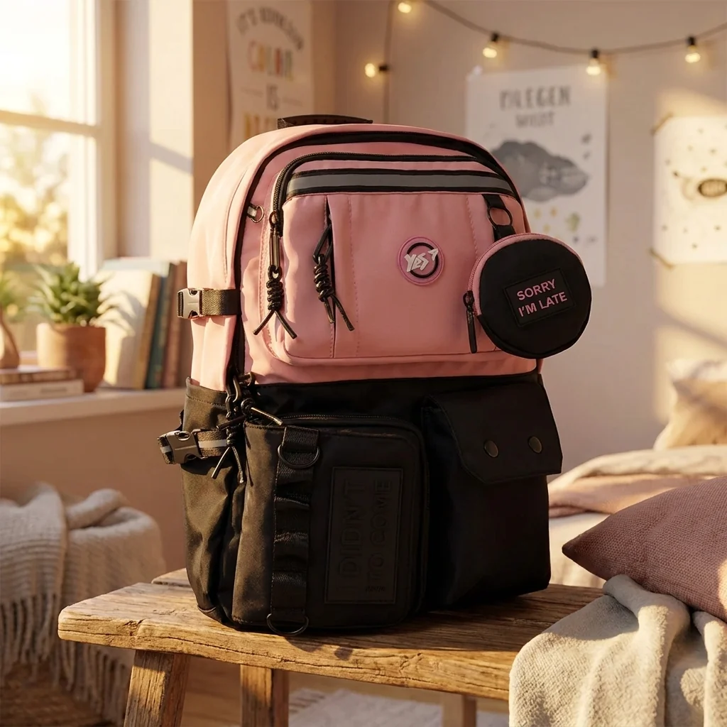 Рюкзак YES Pink T-107 — Підліткові та молодіжні