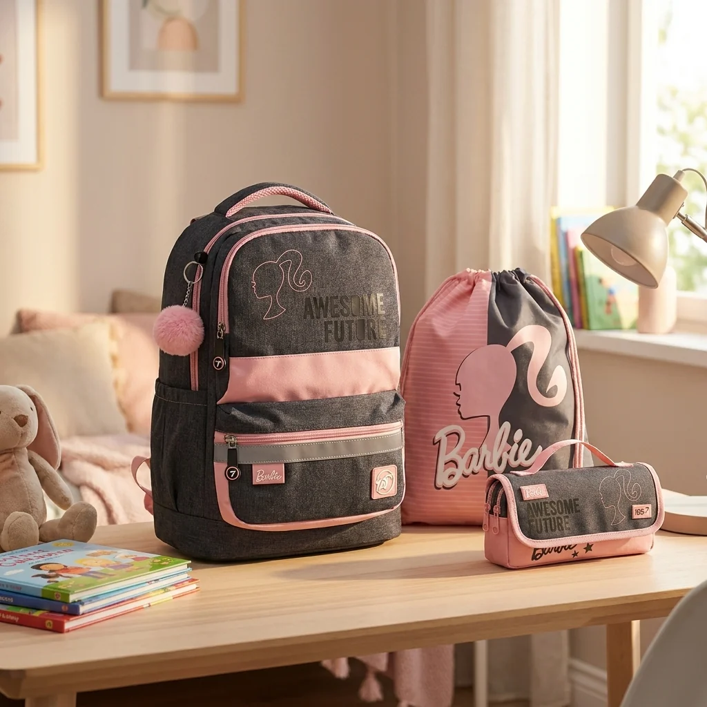 Шкільний набір Yes S-30 Juno XS_Collection Barbie 3 предм. — Шкільні рюкзаки
