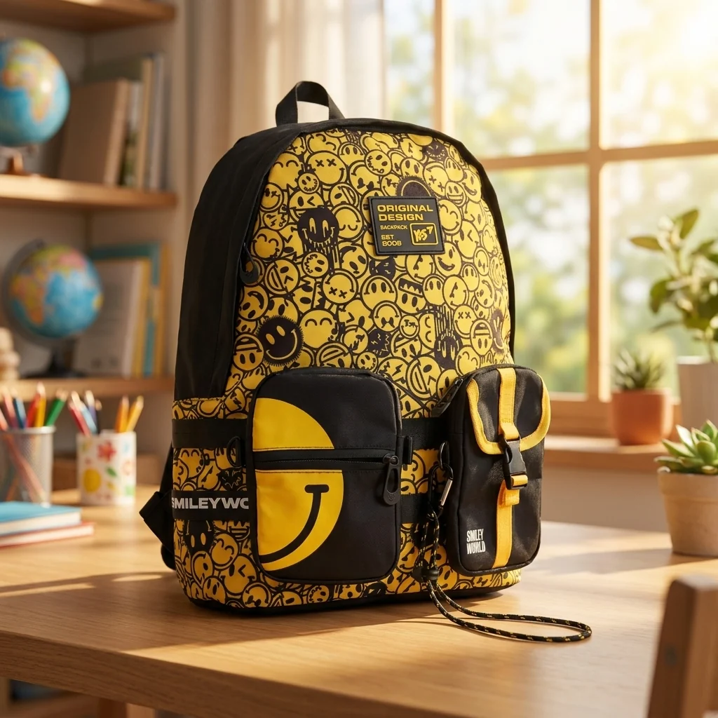 Рюкзак YES T-137 Smiley World — Підліткові та молодіжні